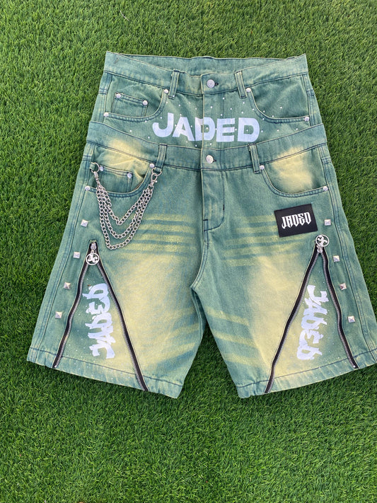 JADED DEMIN JORTS