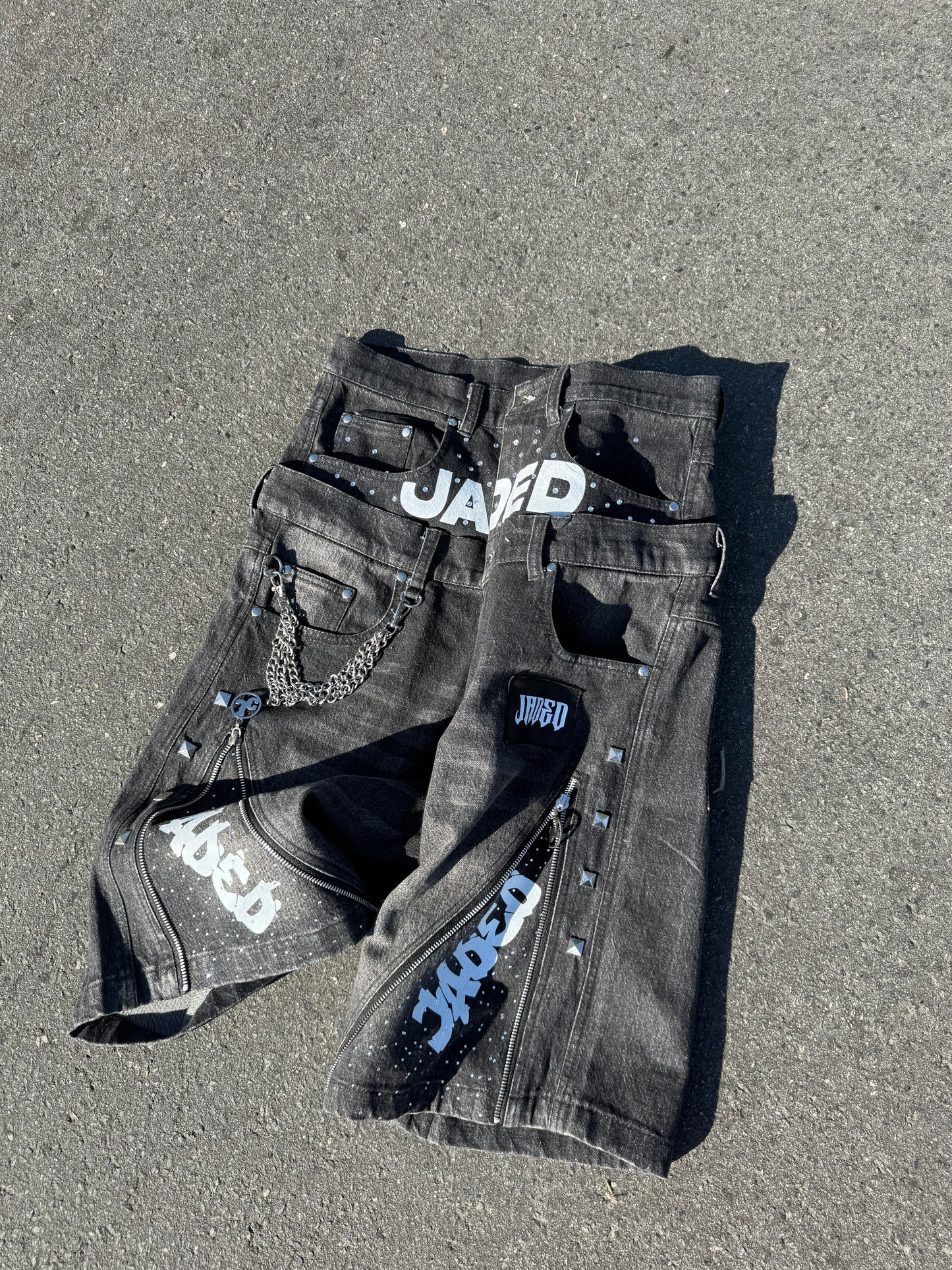 JADED DOUBLE WAIST SHORTS