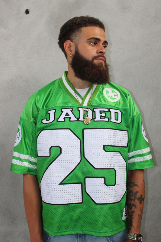 GREEN RHINESTONE JERSEY