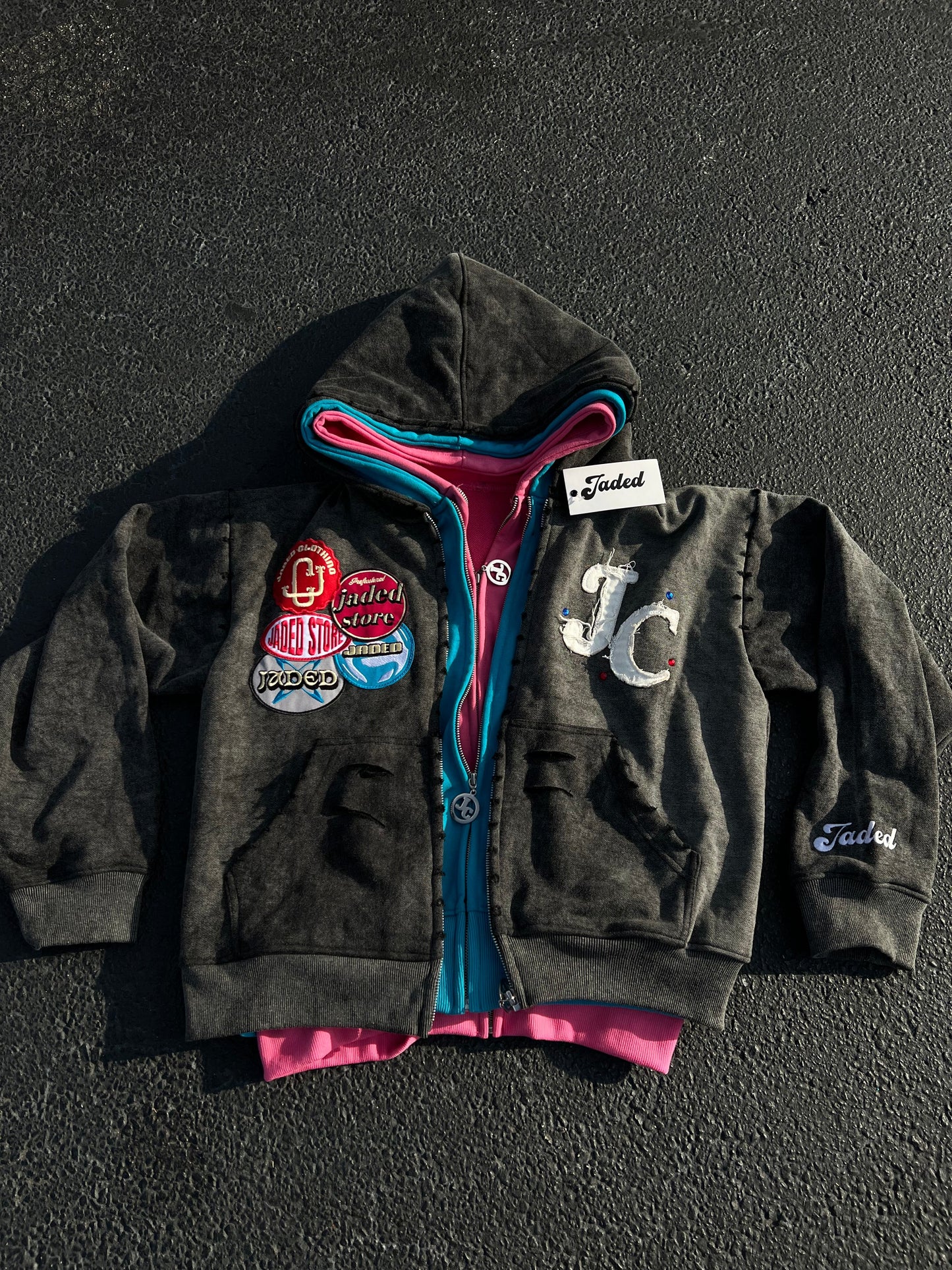 JADED TRIPLE HOODIES