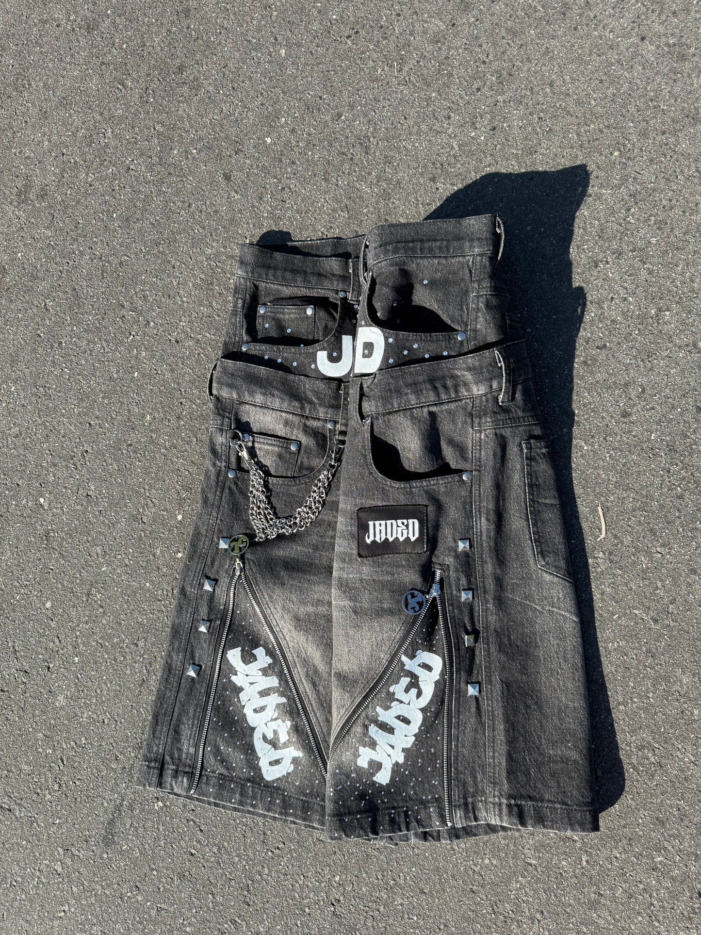 JADED DOUBLE WAIST SHORTS